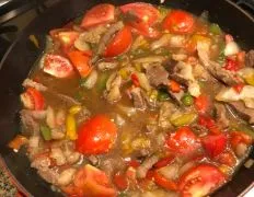 Pepper Steak With Rice