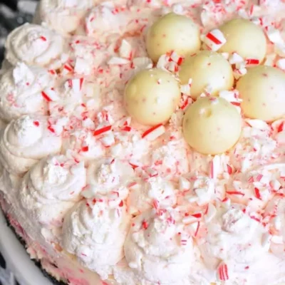 Peppermint Chip Cheesecake