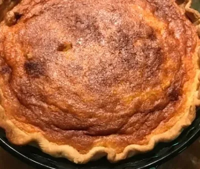 Perfect Buttermilk Pie