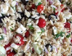 Perfect Greek Orzo Salad