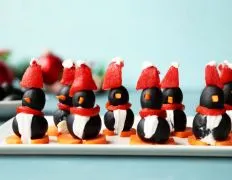 Perky Olive Penguins