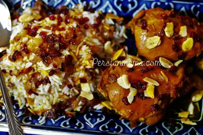 Persian Polo Chicken