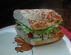 Pesto Chicken Salad Sandwiches