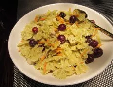Pesto Chicken Salad With Red Grapes