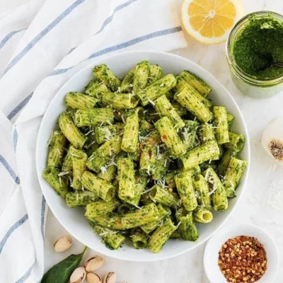 Pesto Pistachio Cheese