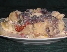 Philly Beef N Pepper Strata