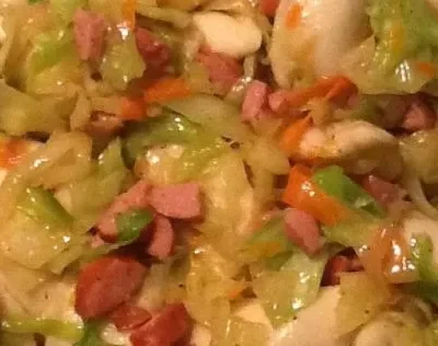 Pierogies And Kielbasa Skillet Casserole