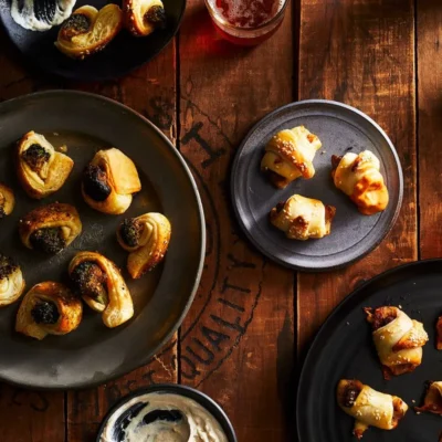 Pigs In Blankets - Oyster Appetizers