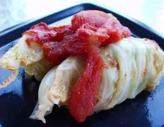 Pigs In The Blanket Aka Stuffed Cabbage
