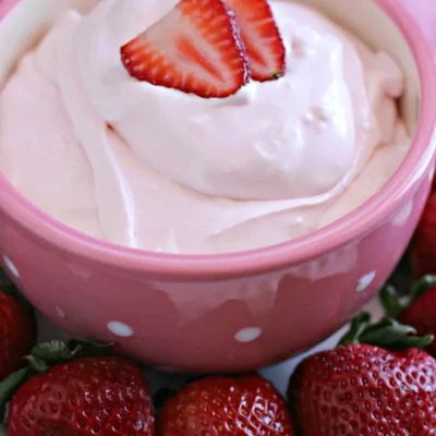 Pink Lemonade Fruit Dip