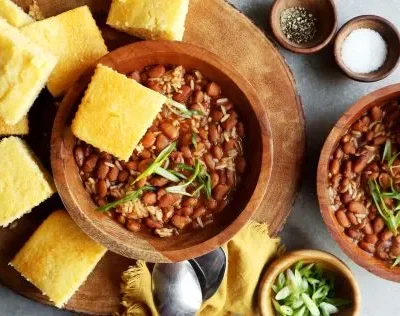 Pinto Beans And Rice In A Crock Pot Or On Stove