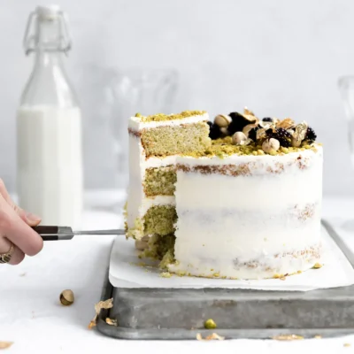 Pistachio Cake From Scratch