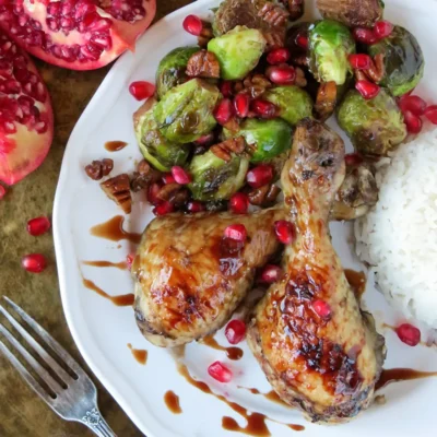 Pomegranate Chicken Drumsticks