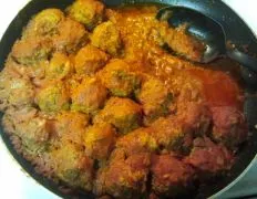Porcupine Rice Meatballs