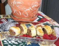 Pork And Cranberry Sausage Rolls