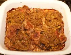 Pork Chop And Stuffing Casserole