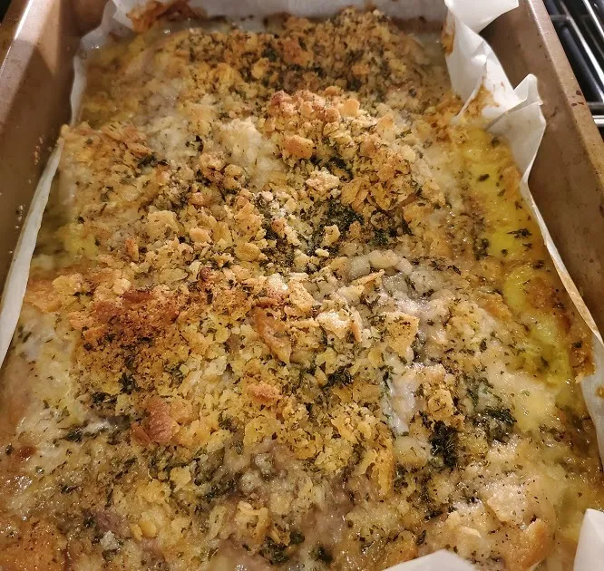 Pork Chop & Stuffing Casserole