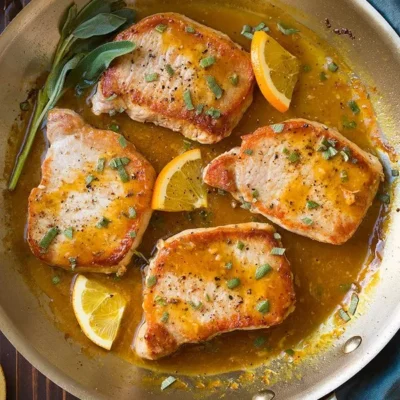 Pork Chops With Sage And Sweetened