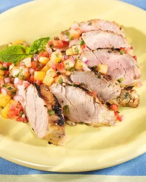 Pork & Fruit Pasta