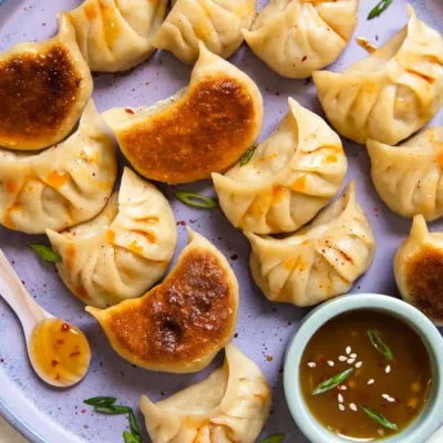 Pot Stickers With Chinese Cabbage