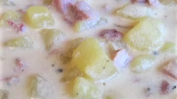 Potato And Ham Soup