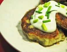 Potato Feta Fritters