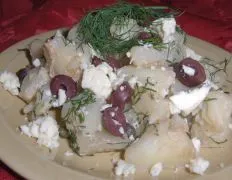 Potato Salad With Feta Cheese And Olives