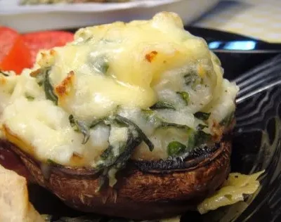 Potato Stuffed Portabellas
