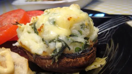 Potato Stuffed Portabellas