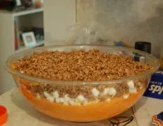 Praline-Pecan Streusel Sweet Potato Casserole