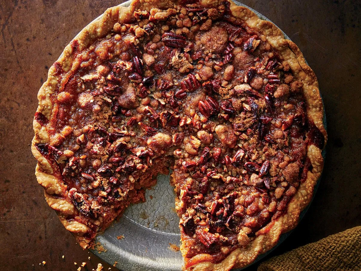 Praline Pumpkin Pie