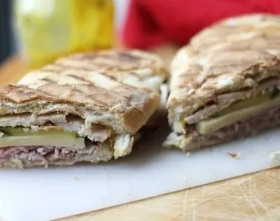 Pressed Cuban Sandwich With Garlic Dijon