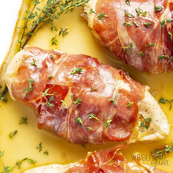 Prosciutto Wrapped Chicken