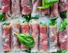 Prosciutto- Wrapped Greens