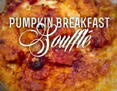 Pumpkin Breakfast Souffl