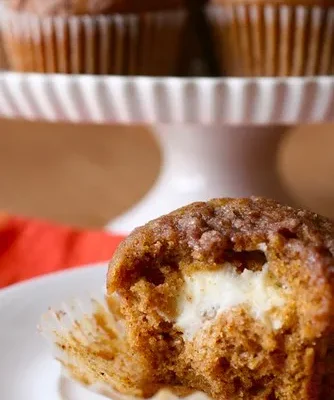 Pumpkin Cream Cheese Muffins