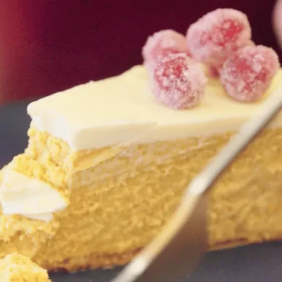 Pumpkin Layer Cheesecake