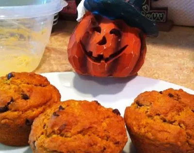Pumpkin Oatmeal Muffins
