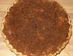 Pumpkin Pie With Streusel Topping