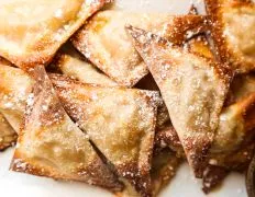 Pumpkin Pie Wontons