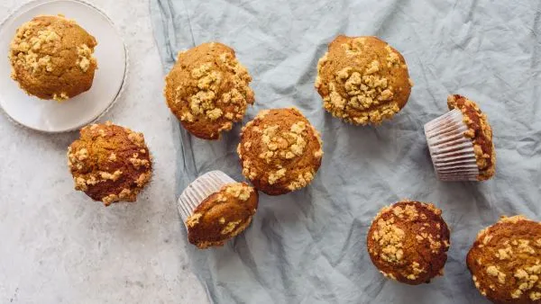 Pumpkin Streusel Muffins