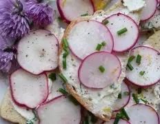 Queen Victorias Radish Sandwich