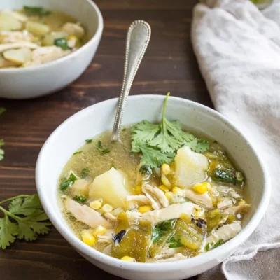 Quick And Easy Green Chili- Potato