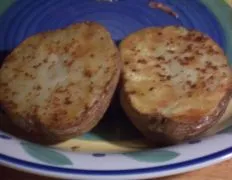 Quick And Easy Skillet Potato Halves