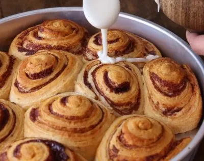 Quick-Rise Cake Mix Cinnamon Rolls