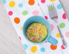 Quick And Easy Microwave Sugar Cookie In A Mug Recipe