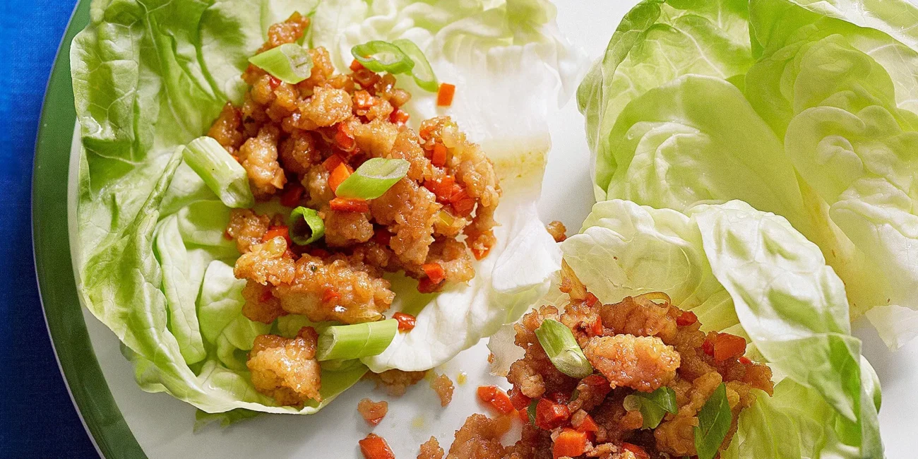 Rachael Rays Chinese Chicken Lettuce Wraps