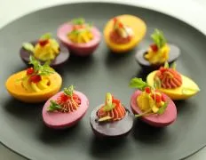 Rainbow Deviled Eggs