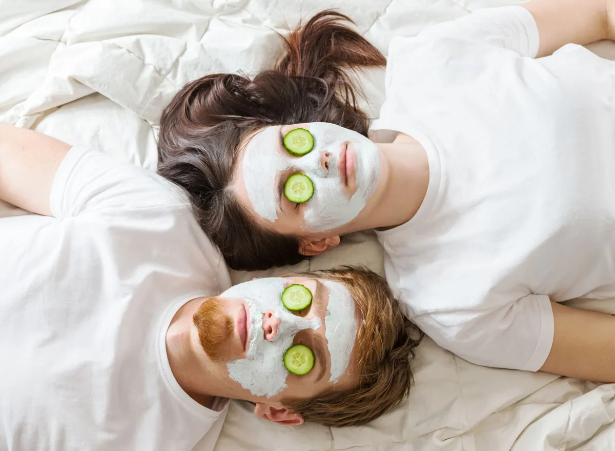 Raspberries And Cream Mask For Sensitive Skin