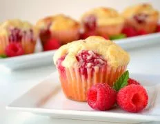 Raspberry Buttermilk Muffins
